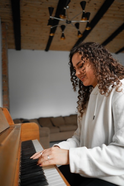 One-on-one singing instruction focusing on pitch accuracy and vocal performance skills